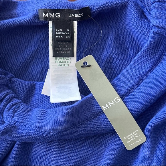 Mango | Off- Shoulder Short Sleeve Knit Dress - Picture 4 of 8